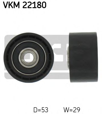 SKF VKM22180 Ролик ремня ГРМ для FIAT IDEA