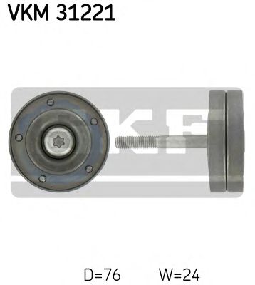SKF VKM31221 Ролик ремня генератора для SEAT