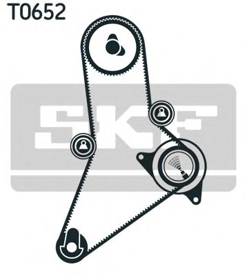 SKF VKMA02383 Комплект ГРМ для IVECO