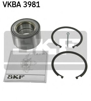 SKF VKBA3981 Ступица для NISSAN X-TRAIL