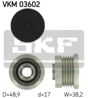 SKF VKM03602 Муфта генератора SKF для OPEL