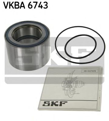 SKF VKBA6743 Ступица для OPEL