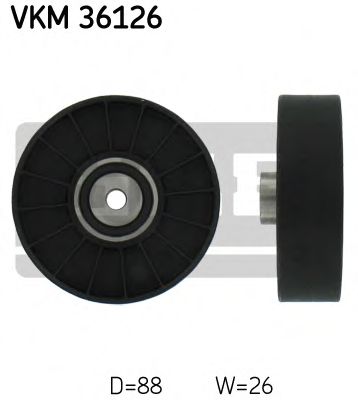 SKF VKM36126 Ролик ремня генератора для VOLVO S90