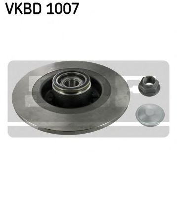 SKF VKBD1007 Тормозные диски SKF для RENAULT