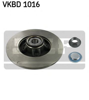 SKF VKBD1016 Тормозные диски SKF для PEUGEOT