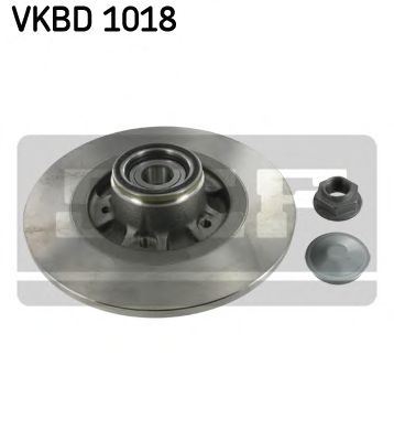 SKF VKBD1018 Тормозные диски SKF для RENAULT