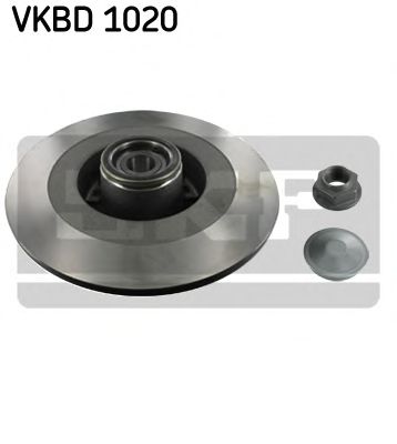 SKF VKBD1020 Тормозные диски SKF для RENAULT