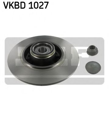 SKF VKBD1027 Тормозные диски SKF для RENAULT