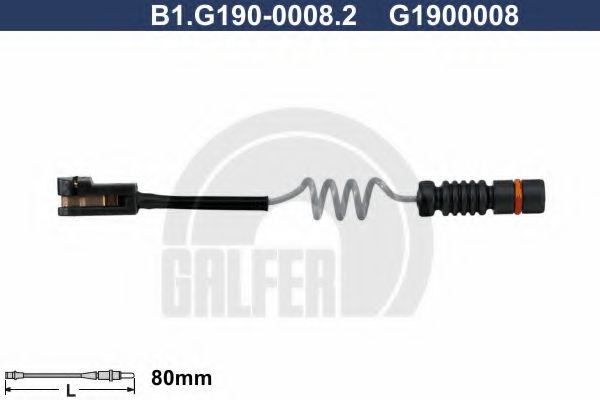 GALFER B1G19000082 Скоба тормозного суппорта GALFER 