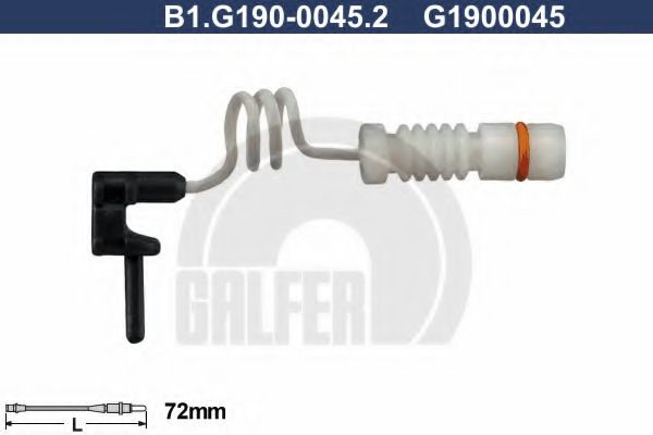 GALFER B1G19000452 Скоба тормозного суппорта GALFER 