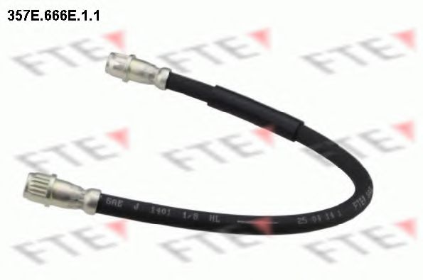 FTE 357E666E11 Тормозной шланг FTE для FIAT