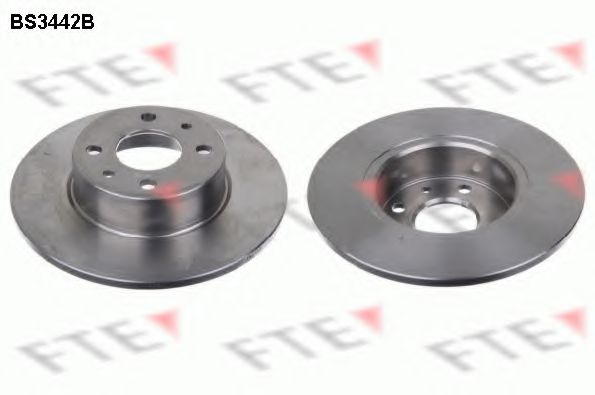 FTE BS3442B Тормозные диски FTE для FIAT