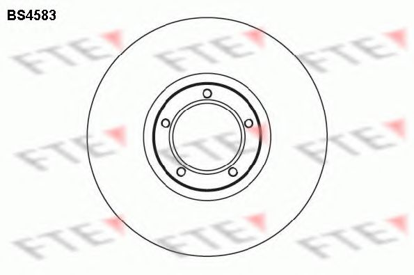 FTE BS4583 Тормозные диски FTE для FORD