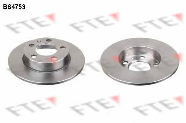 FTE BS4753 Тормозные диски FTE для SKODA
