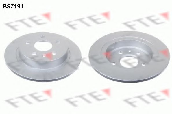 FTE BS7191 Тормозные диски FTE для SAAB