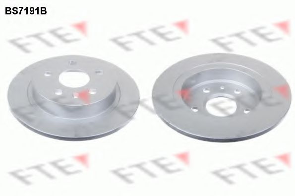 FTE BS7191B Тормозные диски FTE для SAAB