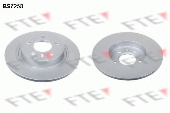 FTE BS7258 Тормозные диски FTE для CHEVROLET