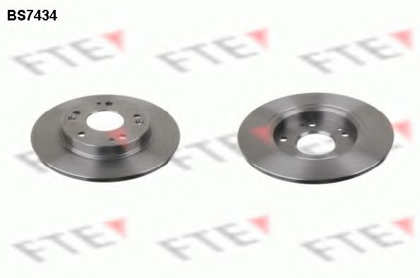 FTE BS7434 Тормозные диски для HONDA CR-Z