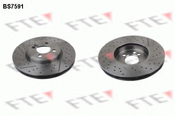 FTE BS7591 Тормозные диски FTE для MINI