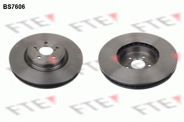 FTE BS7606 Тормозные диски FTE для SUBARU