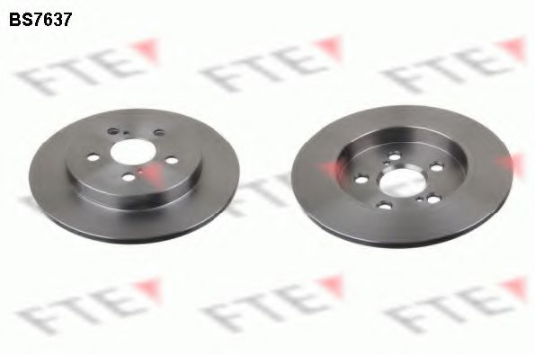 FTE BS7637 Тормозные диски FTE для SUBARU