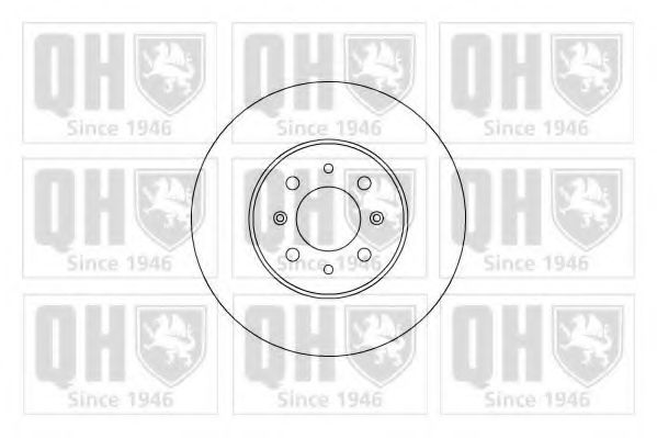 QUINTON HAZELL BDC5211 Тормозные диски QUINTON HAZELL для HONDA