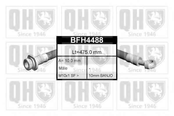 QUINTON HAZELL BFH4488 Тормозной шланг QUINTON HAZELL 