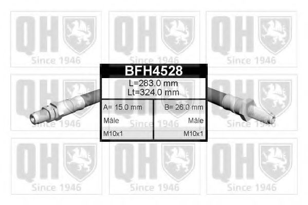 QUINTON HAZELL BFH4528 Тормозной шланг QUINTON HAZELL 