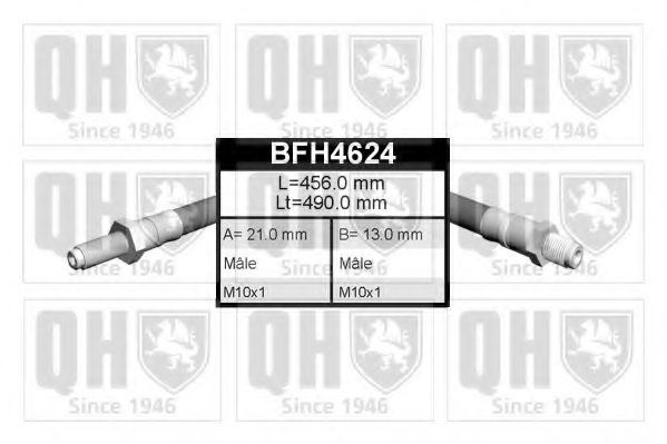 QUINTON HAZELL BFH4624 Тормозной шланг QUINTON HAZELL 