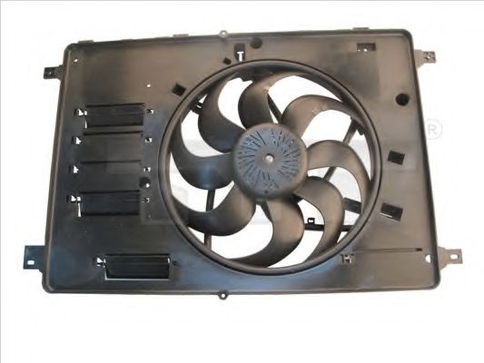TYC 8100044 Вентилятор системы охлаждения двигателя TYC для FORD