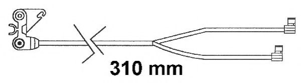 FERODO FAI160 Датчик износа тормозных колодок FERODO 