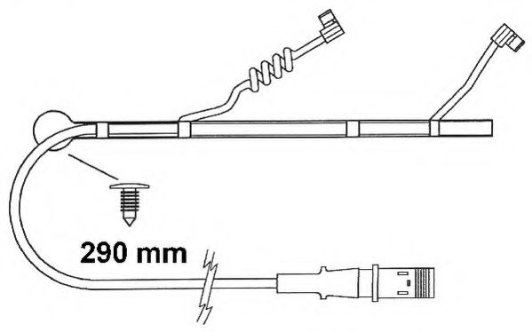 FERODO FAI164 Скобы тормозных колодок для MAN LION