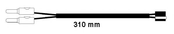 FERODO FWI310 Датчик износа тормозных колодок для CITROEN