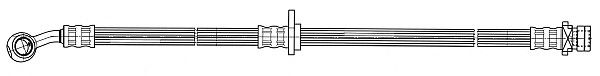 FERODO FHY3188 Тормозной шланг для HONDA FR-V