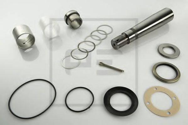 PE Automotive 14100200A Ремкомплект, шкворень поворотного кулака 