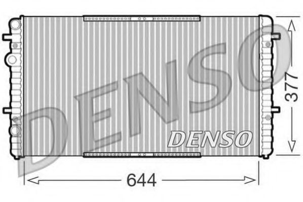 DENSO DRM26005 Радиатор охлаждения двигателя DENSO 