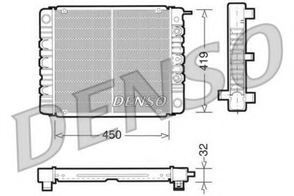 DENSO DRM33002 Крышка радиатора для VOLVO 940 2 (944)