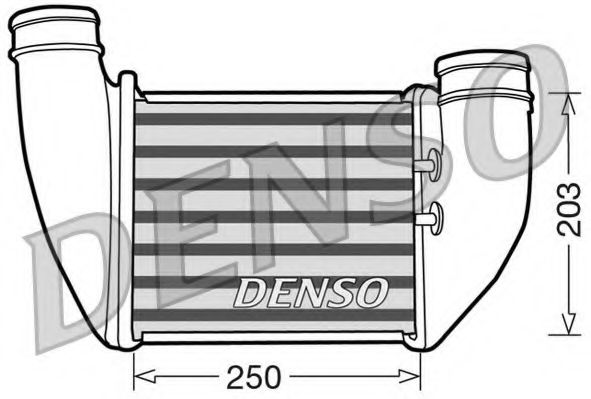 DENSO DIT02011 Интеркулер DENSO 