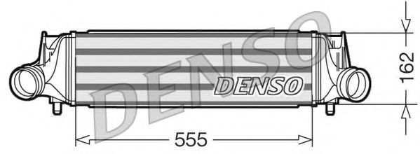 DENSO DIT02035 Интеркулер DENSO 