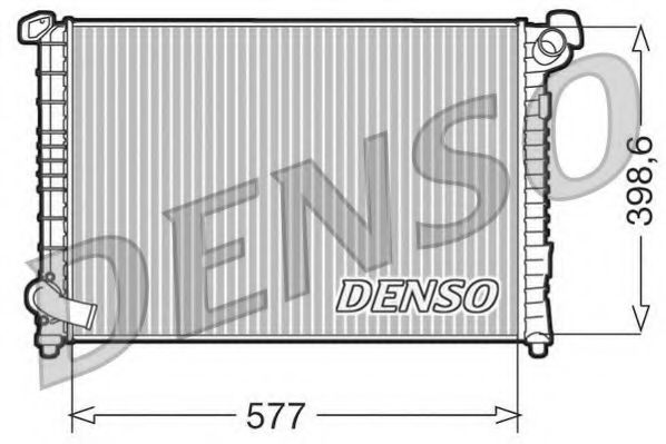 DENSO DRM05101 Радиатор охлаждения двигателя DENSO 