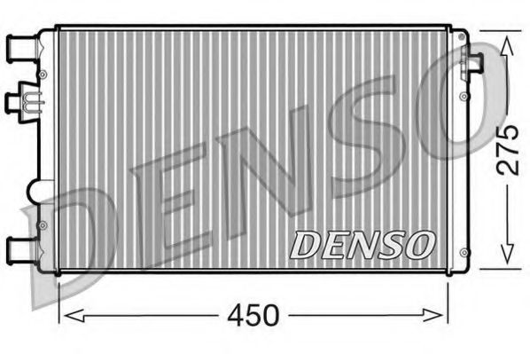 DENSO DRM09042 Радиатор охлаждения двигателя DENSO 