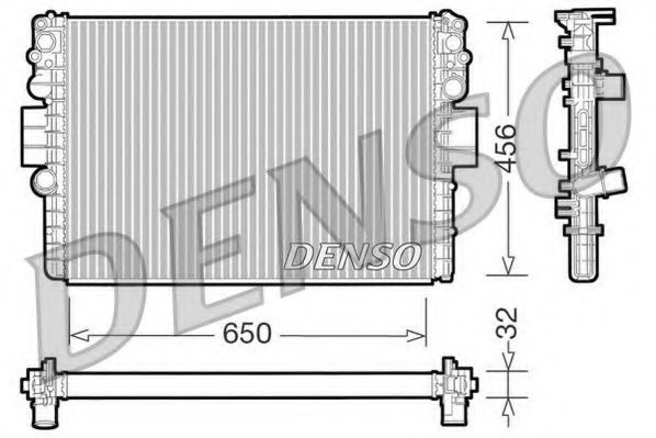 DENSO DRM12006 Крышка радиатора для IVECO DAILY
