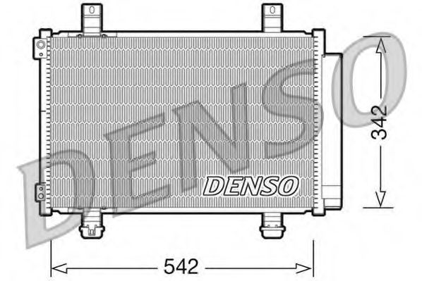 DENSO DCN47005 Радиатор кондиционера для SUZUKI