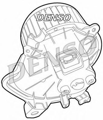 DENSO DEA01010 Вентилятор салона DENSO 