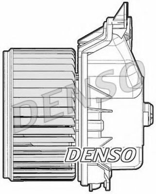 DENSO DEA09047 Вентилятор салона для ABARTH