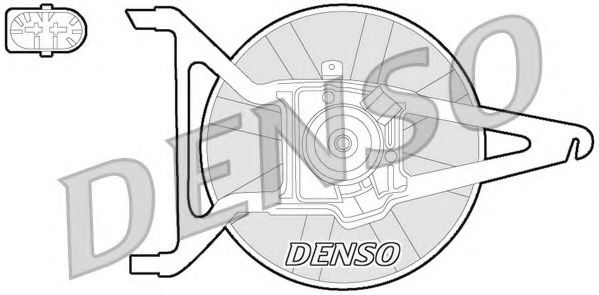 DENSO DER21020 Вентилятор системы охлаждения двигателя для CITROËN AX