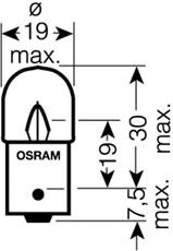OSRAM 5627 Лампа ближнего света OSRAM 