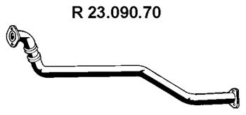 EBERSPÄCHER 2309070 Труба выхлопного газа 