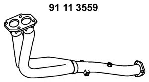 EBERSPÄCHER 91113559 Труба выхлопного газа EBERSPÄCHER 91113559 Труба выхлопного газа