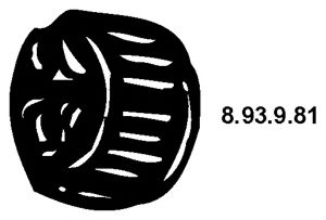 EBERSPÄCHER 893981 Стопорное кольцо, глушитель EBERSPÄCHER 893981 Стопорное кольцо, глушитель